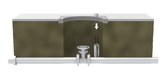 噪声漏损仪安装示意图